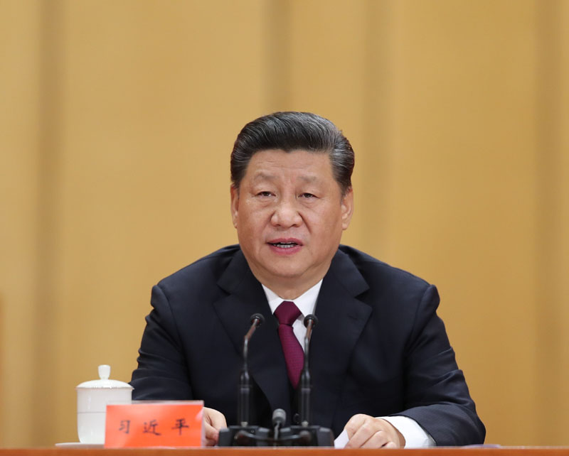 4月30日，紀(jì)念五四運(yùn)動(dòng)100周年大會(huì)在北京人民大會(huì)堂隆重舉行。中共中央總書記、國(guó)家主席、中央軍委主席習(xí)近平在大會(huì)上發(fā)表重要講話。