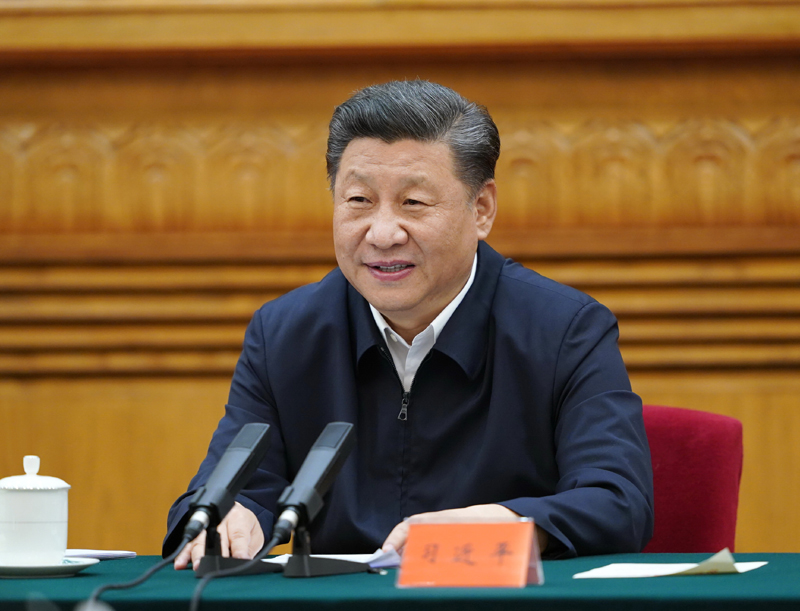 7月21日，中共中央總書記、國家主席、中央軍委主席習(xí)近平在京主持召開企業(yè)家座談會并發(fā)表重要講話。新華社記者 岳月偉 攝